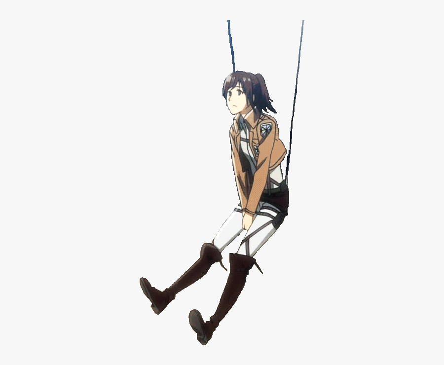 Animated, Anime, Attack On Titan Sticker Gif, Transparent Clipart