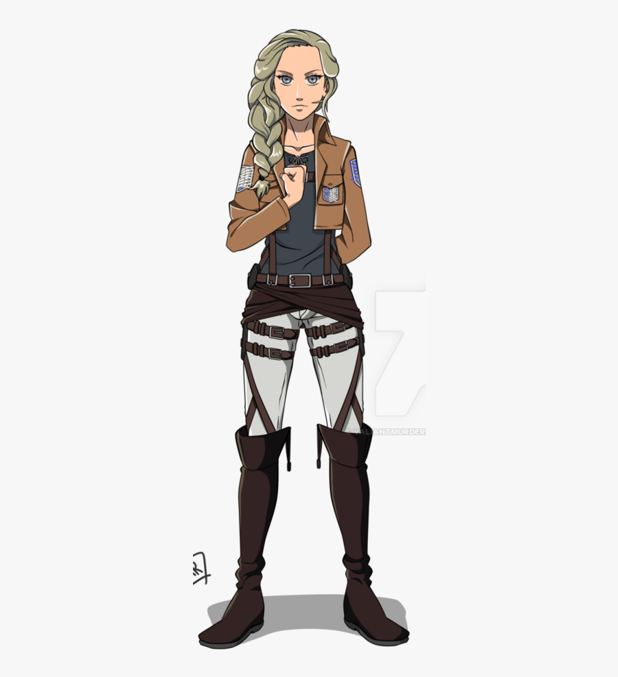 #attackontitan 
#attack On Titan 
#anime 
#oc - Attack On Titan Veena, Transparent Clipart