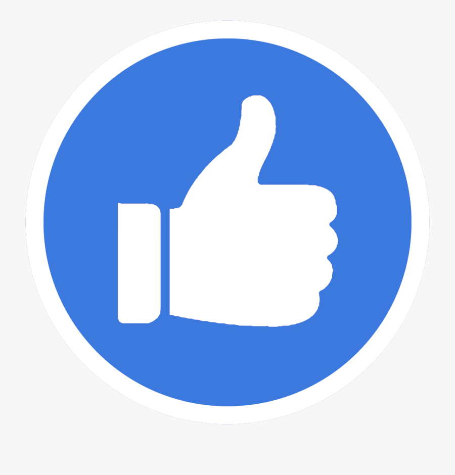 thumbs up for restore transparent background facebook messenger round icon free transparent clipart clipartkey