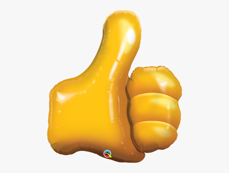 Transparent Pulgar Arriba Png - Thumbs Up Balloon, Transparent Clipart