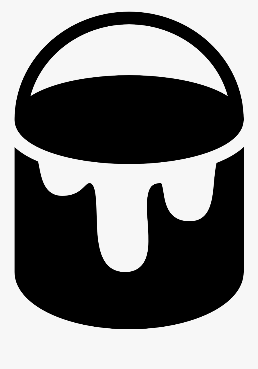 Bote De Pintura Icono, Transparent Clipart