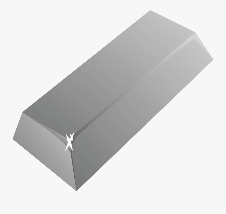 Silver Bar Cliparts - Box, Transparent Clipart