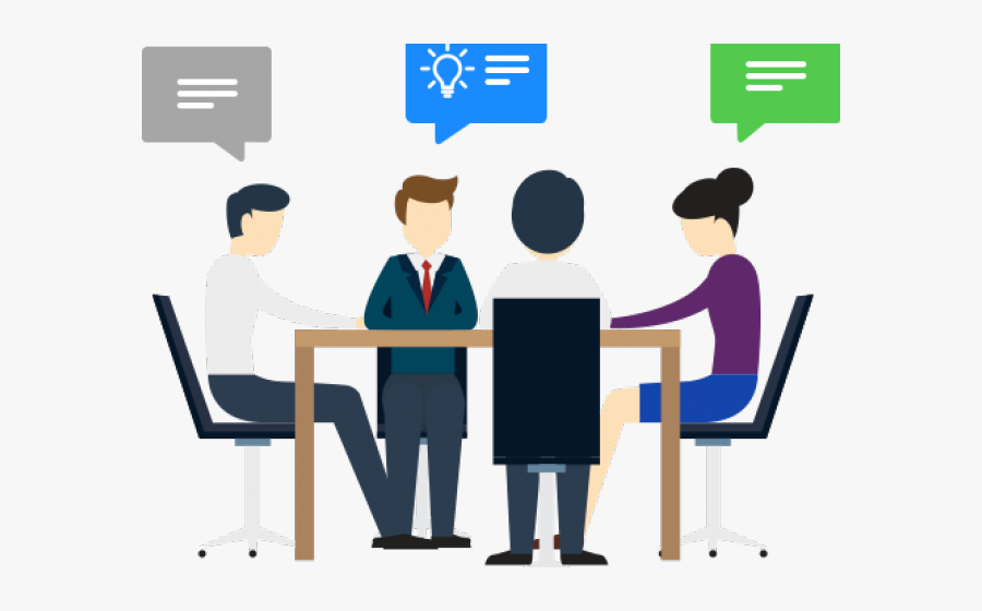 Team Meeting Cliparts - Selenium Python, Transparent Clipart
