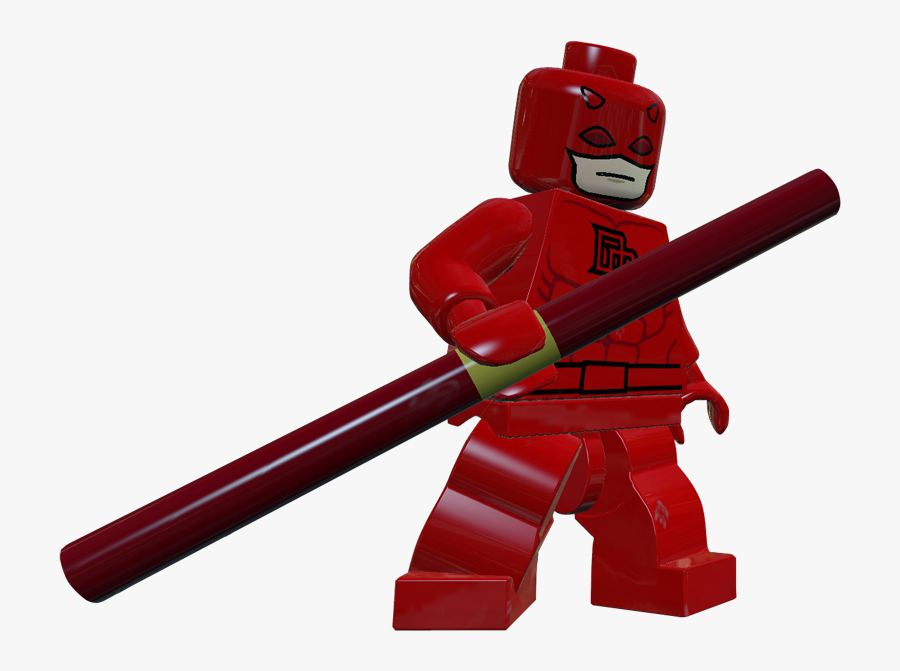 Daredevil Lego Marvel, Transparent Clipart