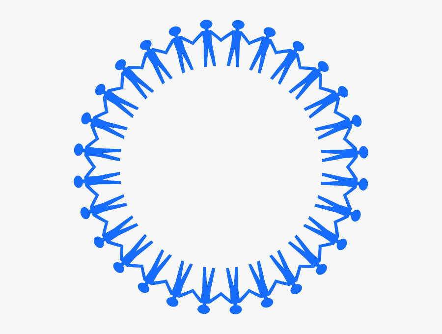 Family Reunion Art Svg Clip Arts - Everyone Holding Hands Around The World, Transparent Clipart