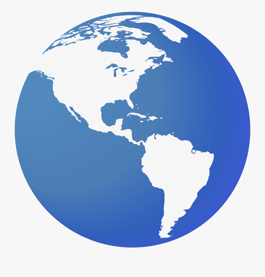 Blue Globe Logo For Kids - Apostolic Bible Church Logo, Transparent Clipart