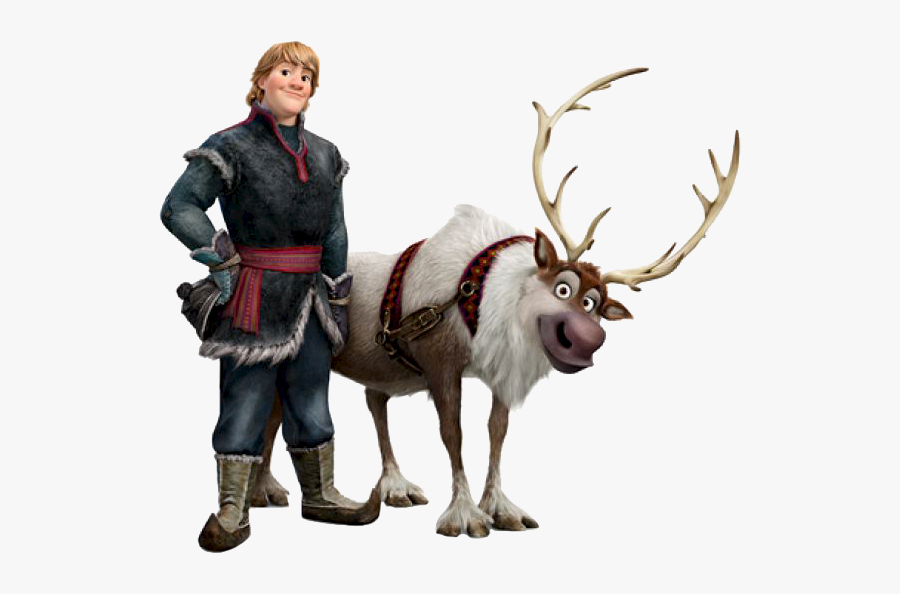 Sven Cliparts - Kristoff Y Sven Frozen, Transparent Clipart