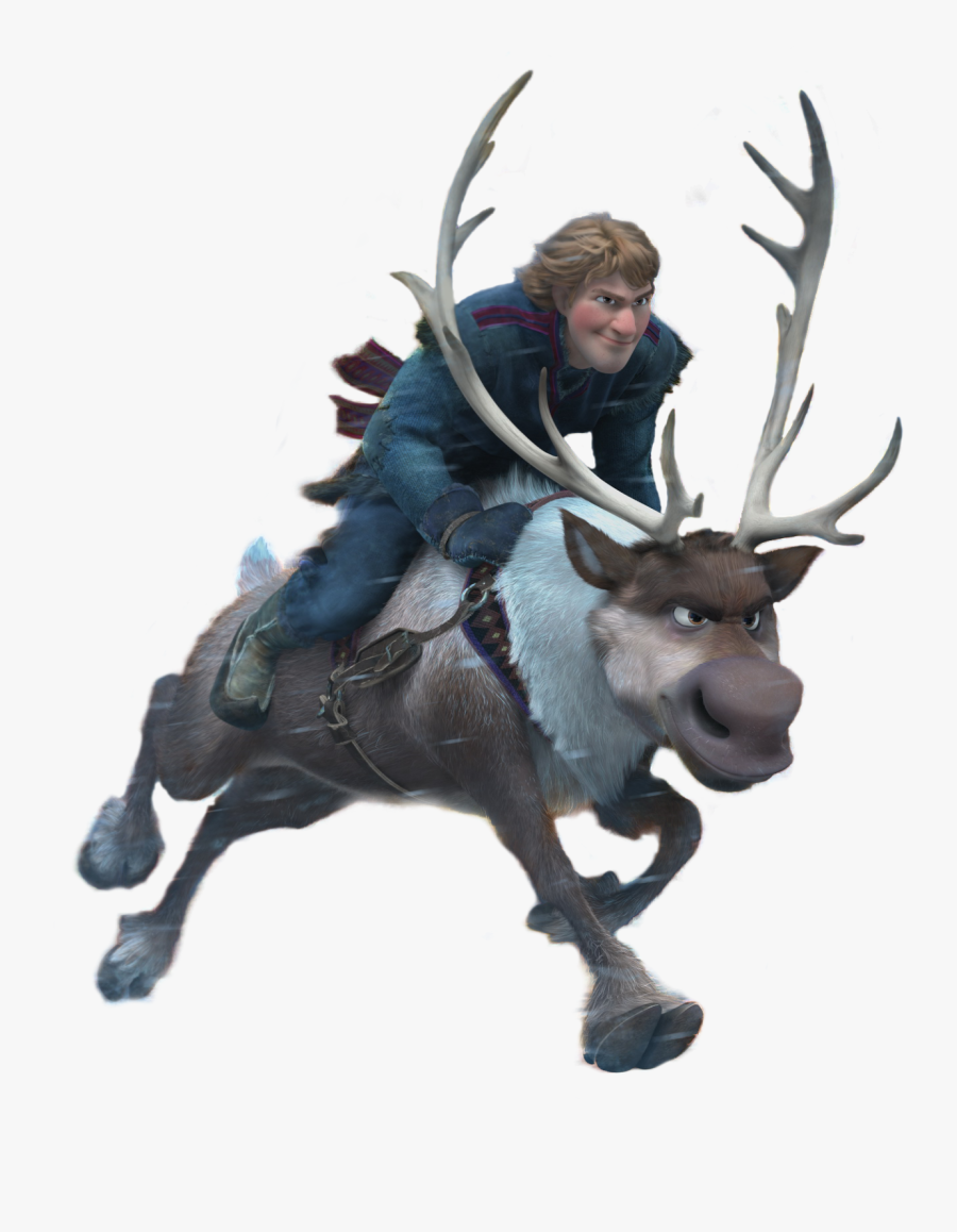 Frozen Kristoff And Sven Png, Transparent Clipart