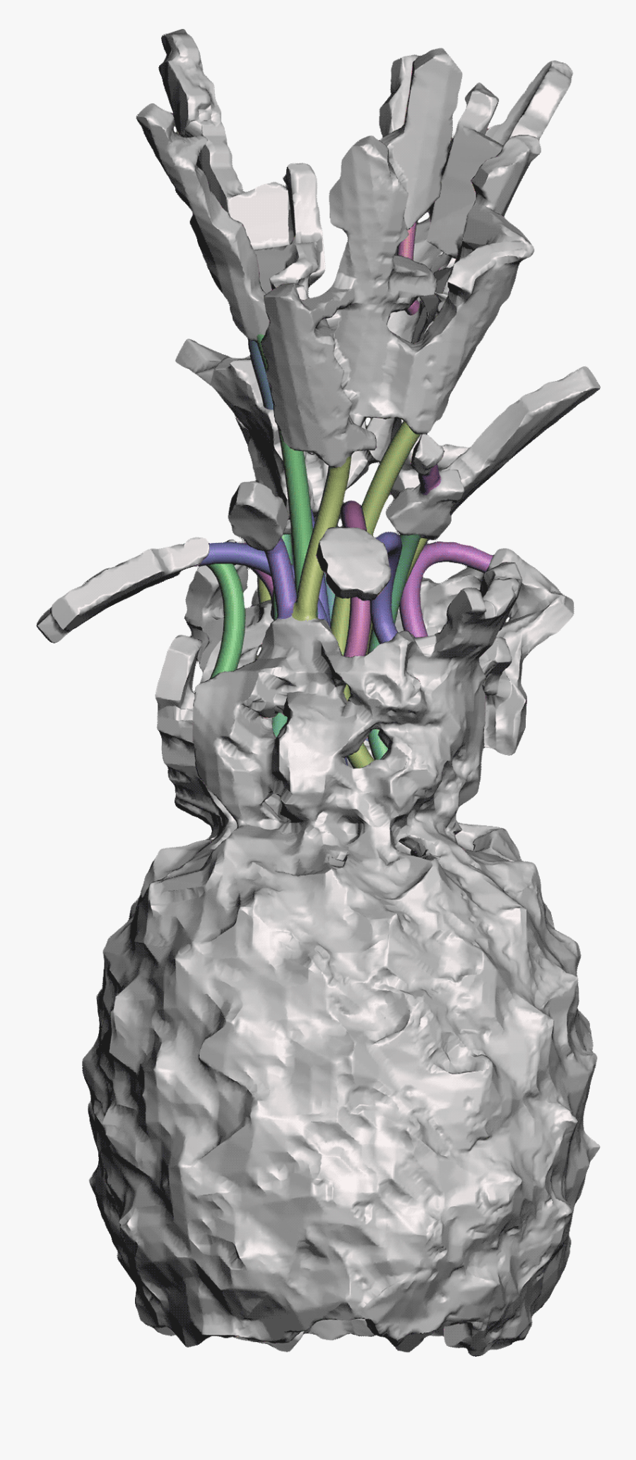 Sven Rose Glitched Ananas Sven Rose Glitched Ananas, Transparent Clipart