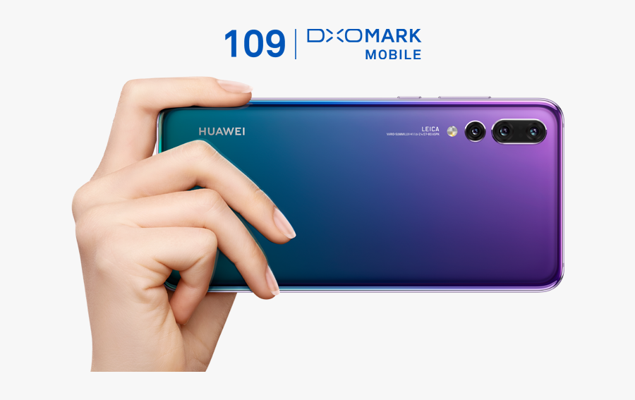 Huawei P20 Pro Rear Side View Showing Leica Triple - Huawei Triple Camera Phone, Transparent Clipart