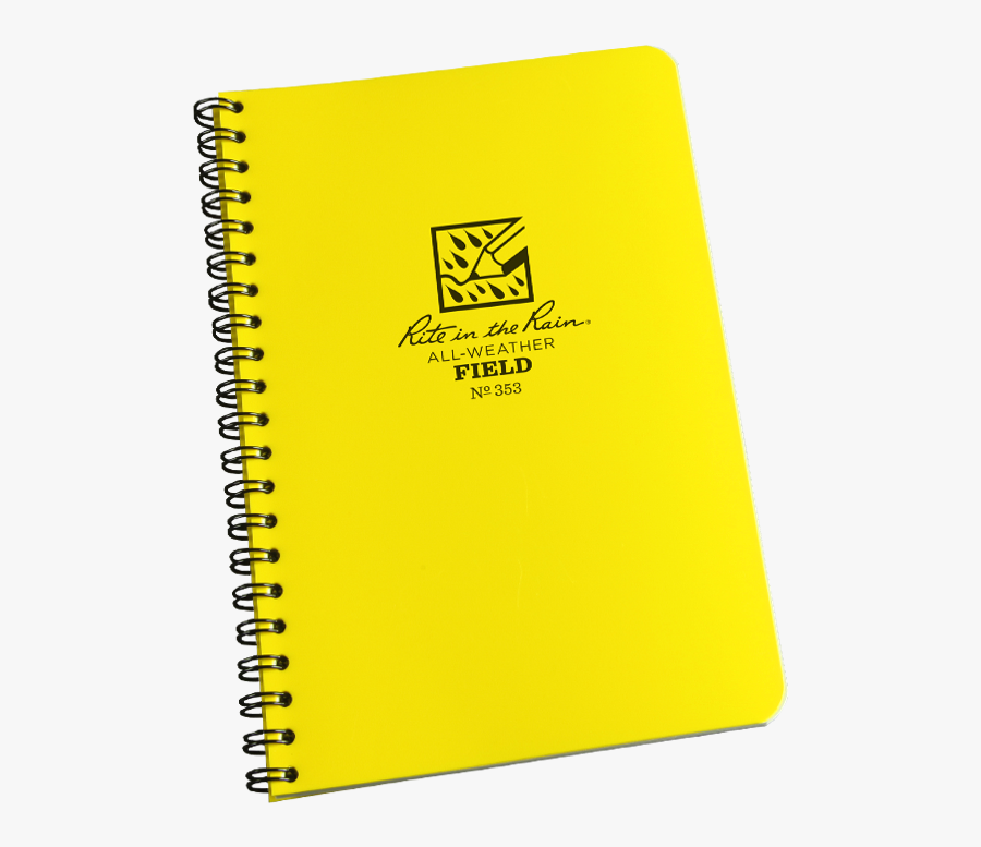 Notebook Transparent Book - Rite In The Rain 363, Transparent Clipart