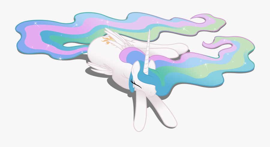 Princess Celestia Sleeping, Transparent Clipart