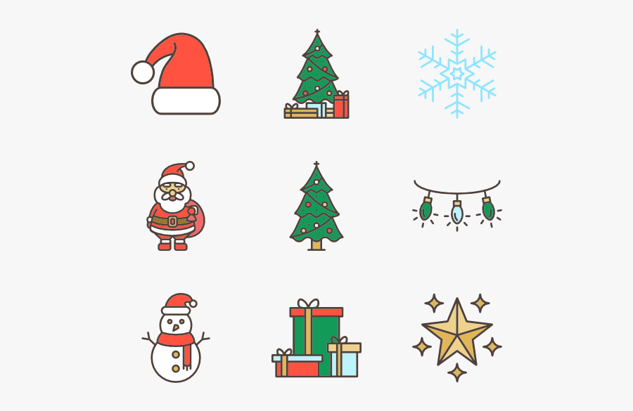 Christmas Png Image Background Png Arts - Transparent Christmas Icons Png, Transparent Clipart
