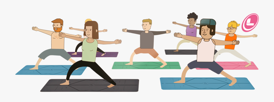 History Of The Yoga - Yoga Mats Clip Art, Transparent Clipart