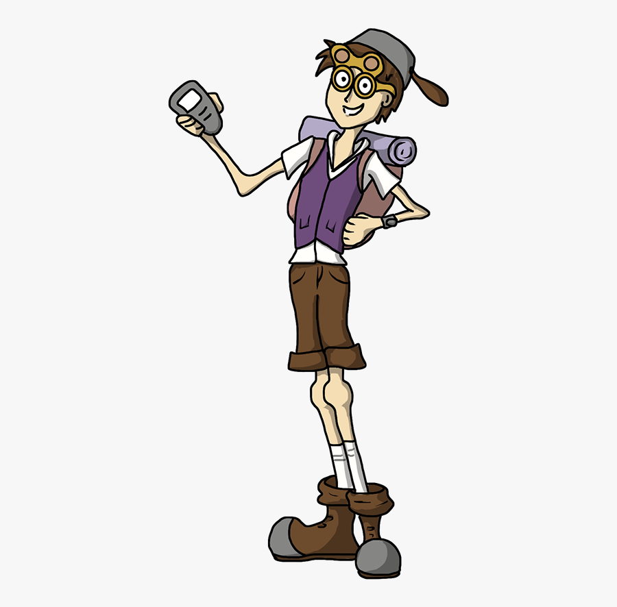 Armed With His Mother"s Yoga Mat, An Old Pair Of His - Cartoon, Transparent Clipart