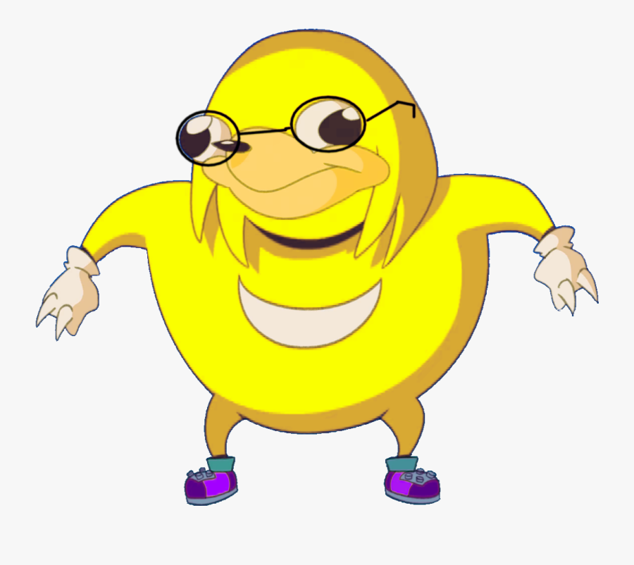 Ugandan Knuckles Wiki - Golden Ugandan Knuckles Transparent, Transparent Clipart
