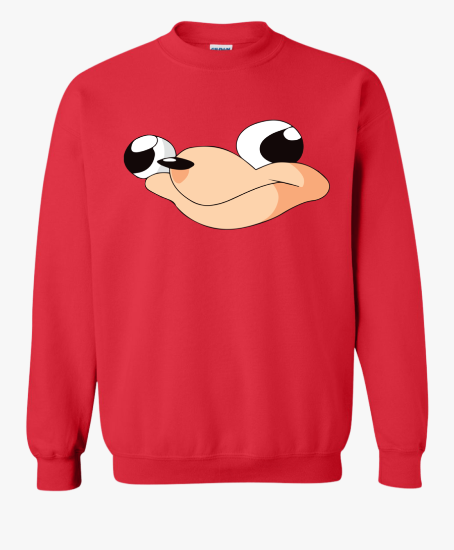 Ugandan Knuckles Costume Shirt, Long Sleeve, Hoodie - Ugandan Knuckles T Shirt, Transparent Clipart