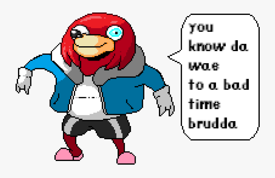 Ugandan Knuckles Wiki - Sans Memes, Transparent Clipart