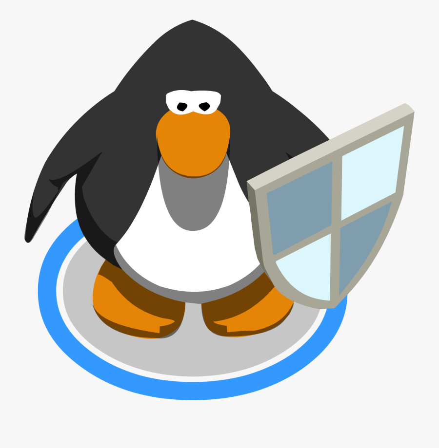 Silver Shield Png - Club Penguin Pumpkin Head, Transparent Clipart