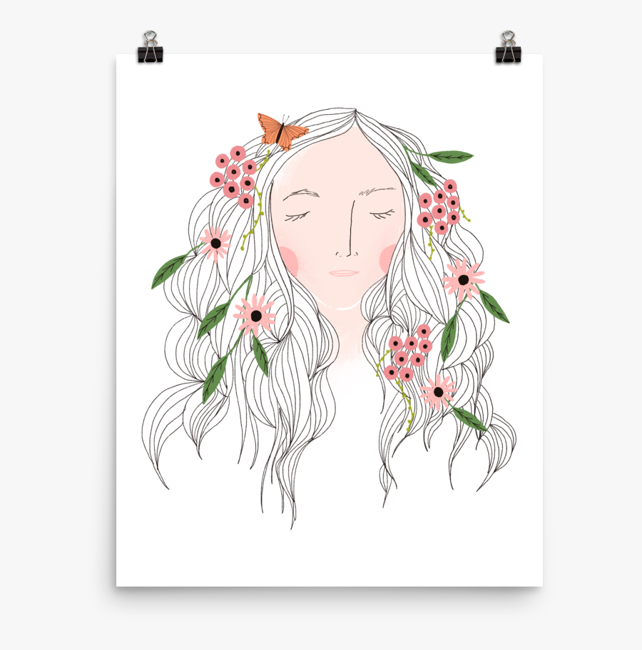 Sketch - Happy Birthday Nature Art, Transparent Clipart