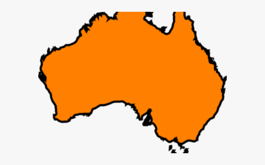 Australia Map Png, Transparent Clipart