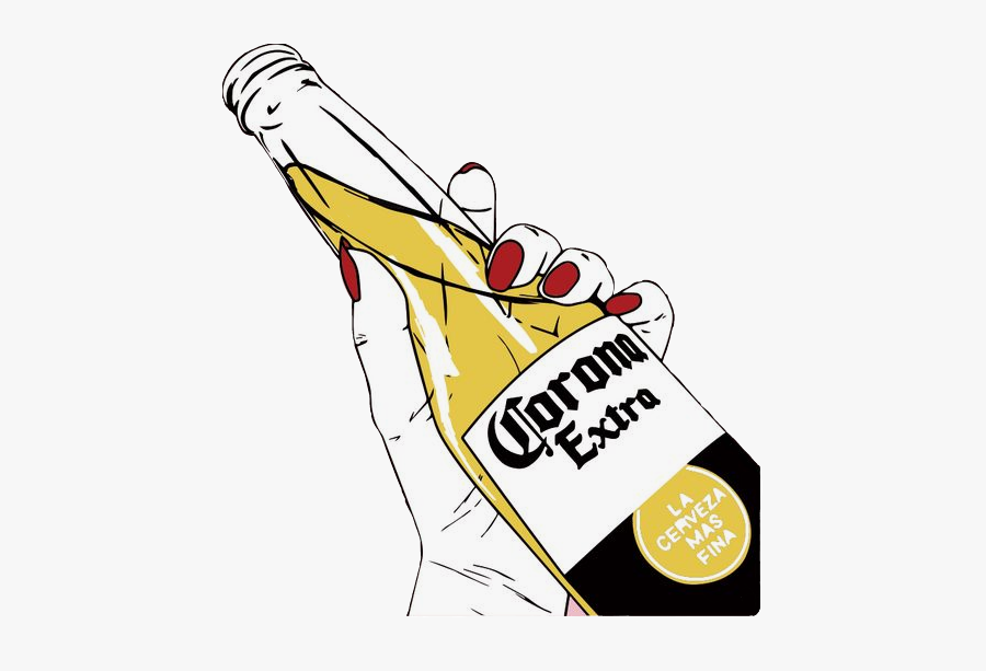#corona #beer #cerveza #merrychristymasremix #merry - Corona Extra, Transparent Clipart