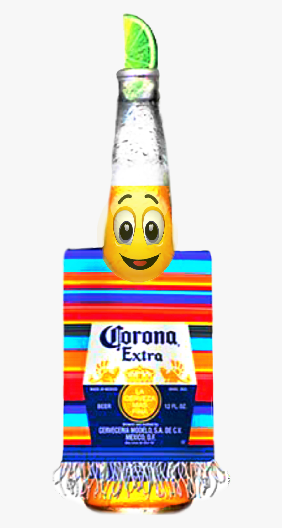 #coronacartoon #corona #beer #fiesta - Corona, Transparent Clipart