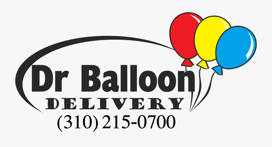 Balloon Delivery Van, Transparent Clipart