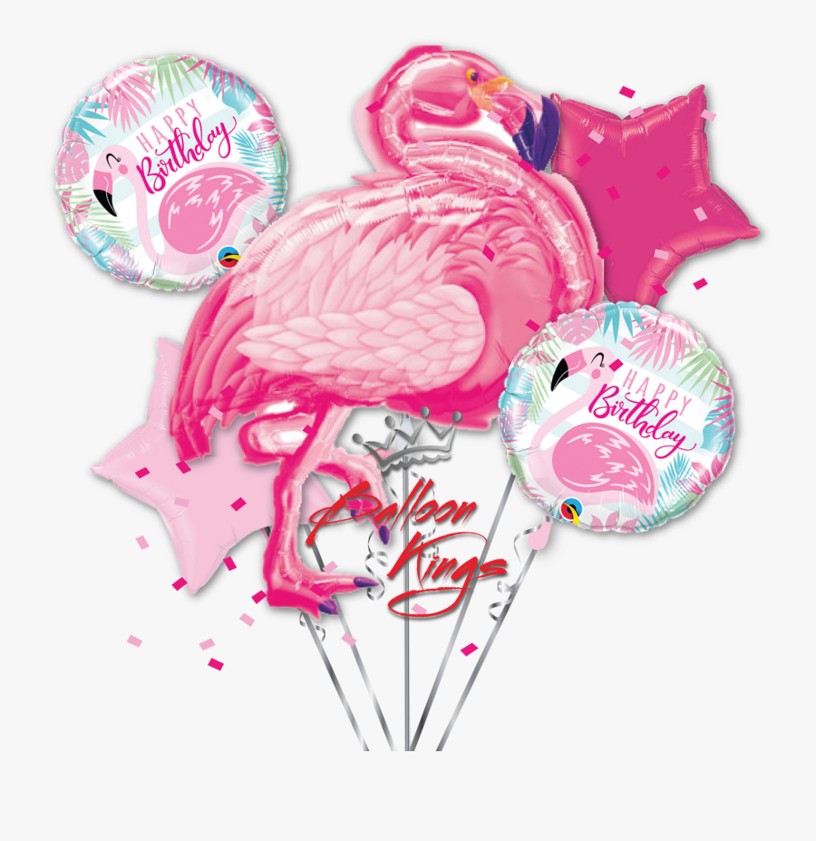 Flamingo Bouquet, Transparent Clipart