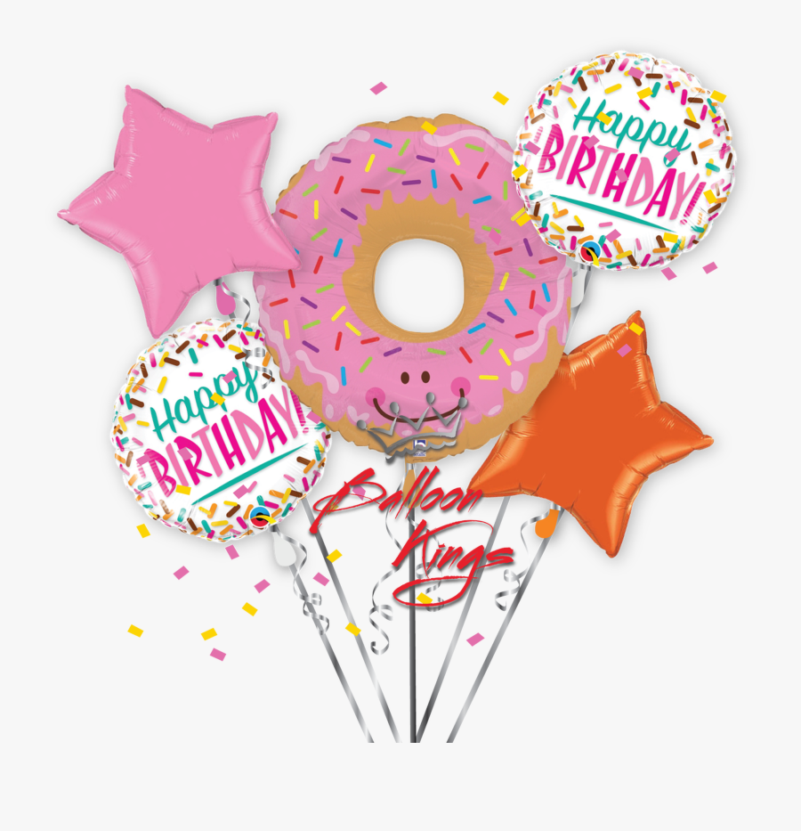 Donut Glazed Bouquet, Transparent Clipart