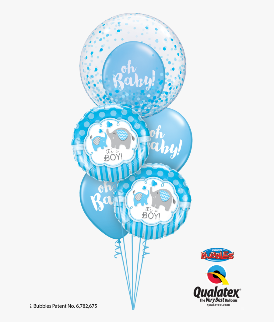 Baby Balloons Its A Boy, Transparent Clipart