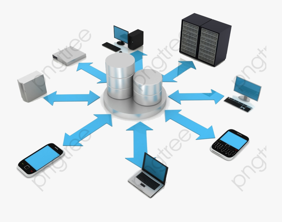 Structure Internet Technology Background - Cloud Computing, Transparent Clipart