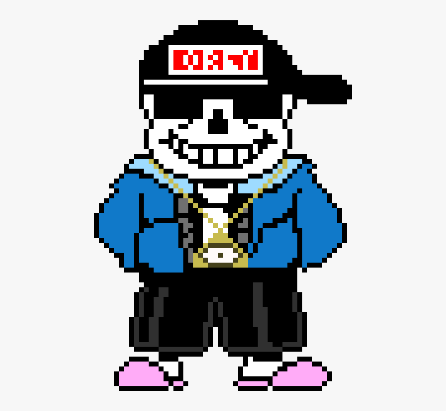 Mlg Sans Sprite - Blue Eye Sans Undertale, Transparent Clipart