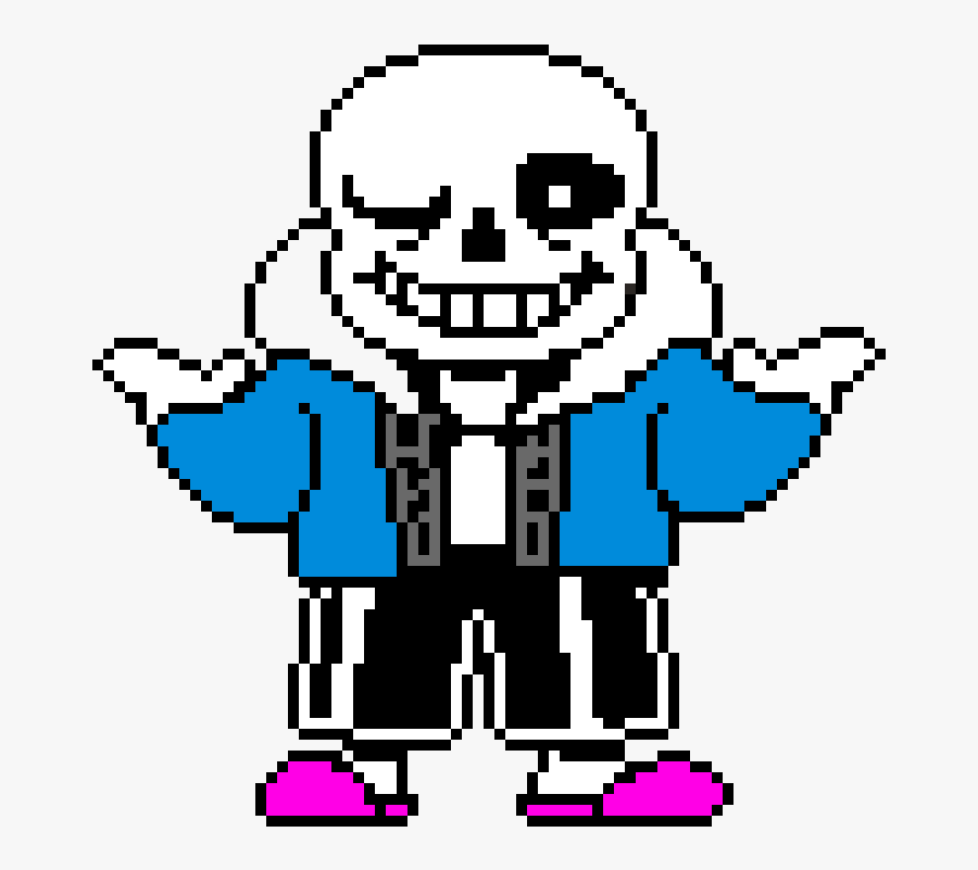 Line Area Sansserif Sprite Undertale Free Download - Sans Colored Sprite, Transparent Clipart