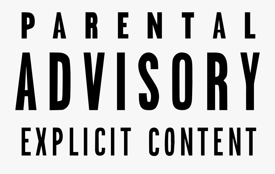 White Parental Advisory Logo By Vernita Green Md - Parental Advisory Logo Jpg, Transparent Clipart