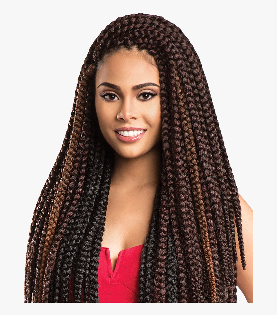 Braid - Transparent Box Braids Png, Transparent Clipart