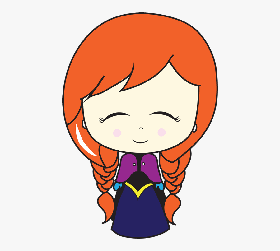 Carton Drawing Chibi Jpg Freeuse Library - Easy Elsa Anna Drawings, Transparent Clipart