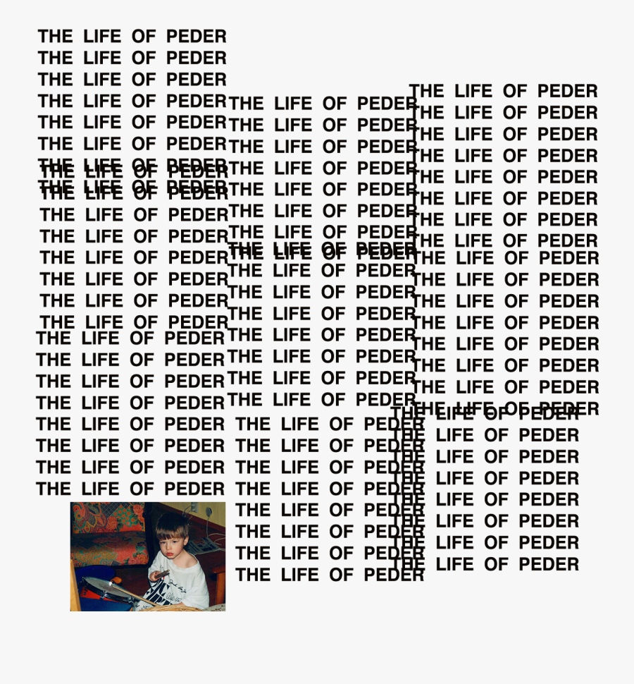 Clip Art Download Kanye West Life Of Pablo - Kanye West The Life Of Pablo, Transparent Clipart