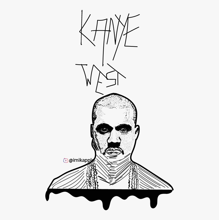 Draw Kanye West, Transparent Clipart