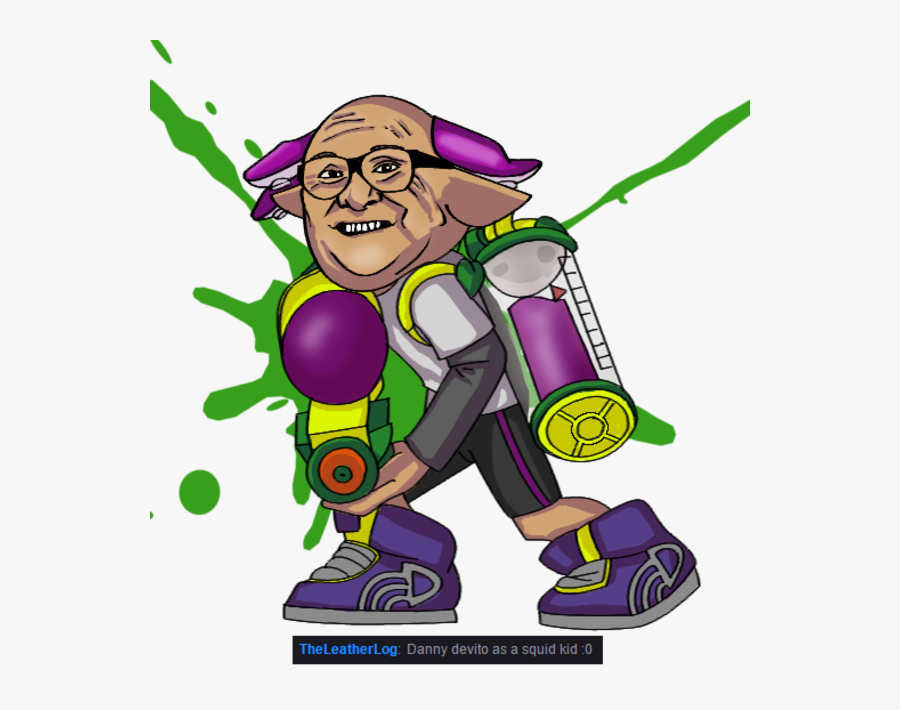 Danny Devito As A Squid Kid - Danny Devito Smash Bros, Transparent Clipart