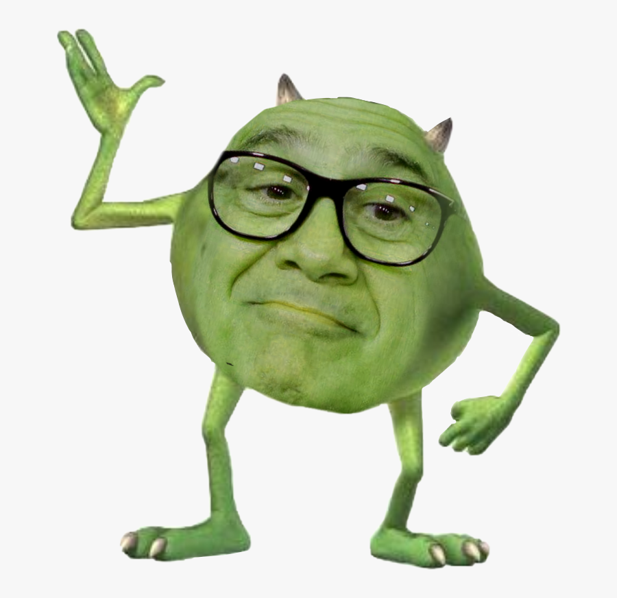 #dannydevito #danny #devito #mikewazowski #mike #wazowski - Monsters Inc Mike, Transparent Clipart