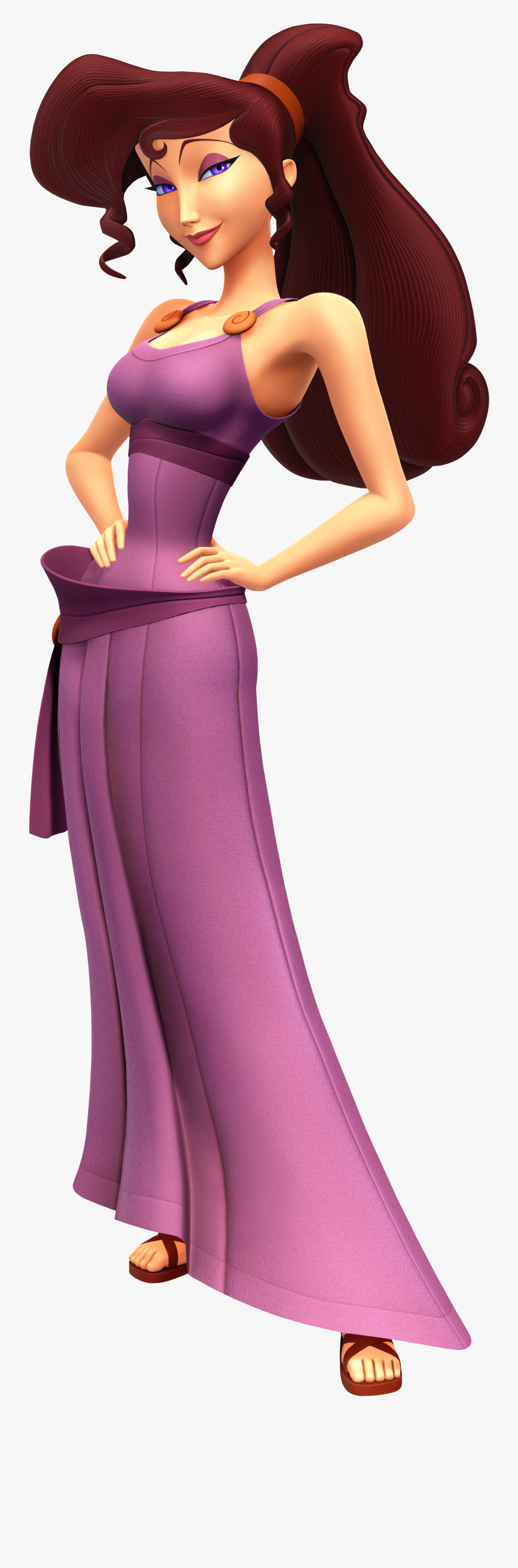 Megara Kingdom Hearts 3, Transparent Clipart