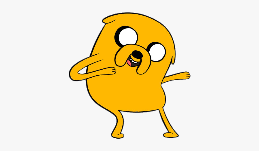 Adventure Time Jake The Dog Dancing - Adventure Time Jake Png, Transparent Clipart