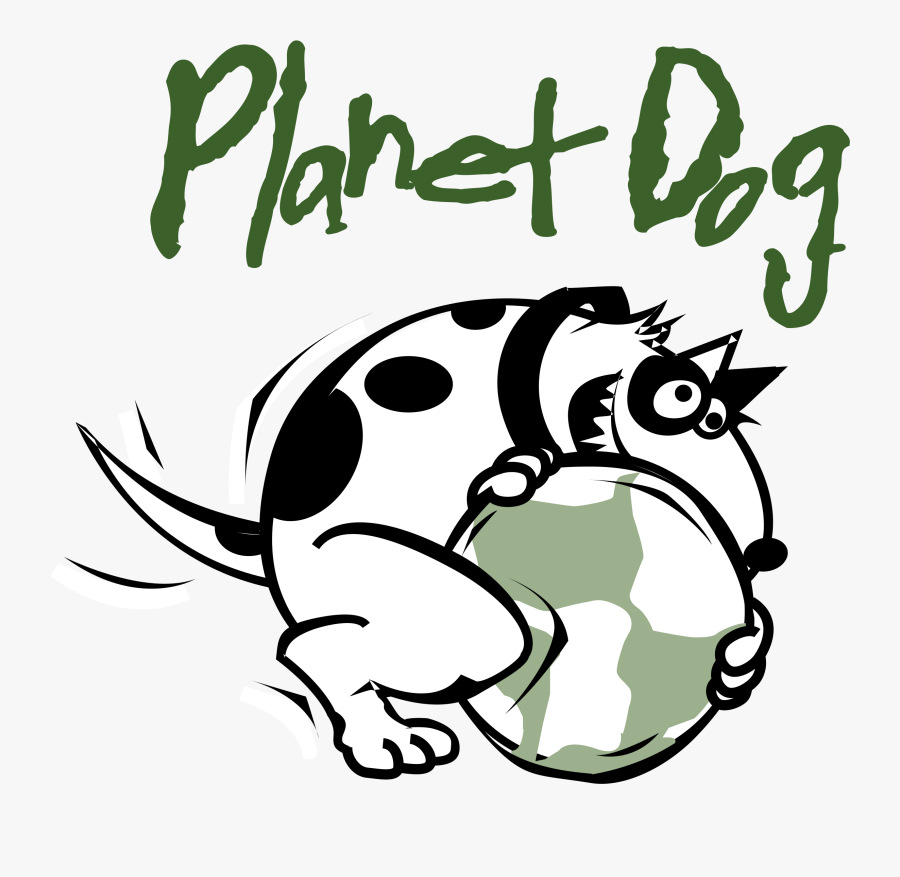 Planet Dog Logo Logo Png Transparent - Dog, Transparent Clipart