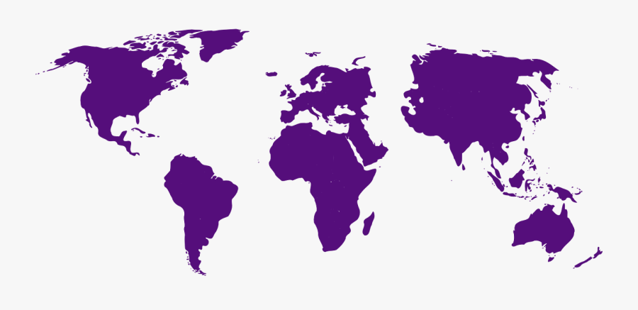 Title Image - Map Of Un Member States, Transparent Clipart