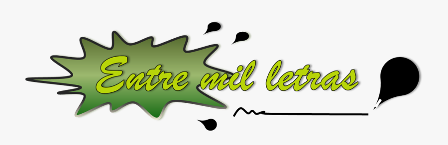 Entre Mil Letras - Calligraphy, Transparent Clipart