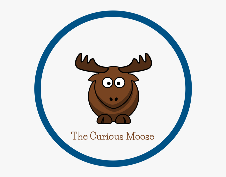 The Curious Kids Wooden - Cartoon Elk Clipart, Transparent Clipart