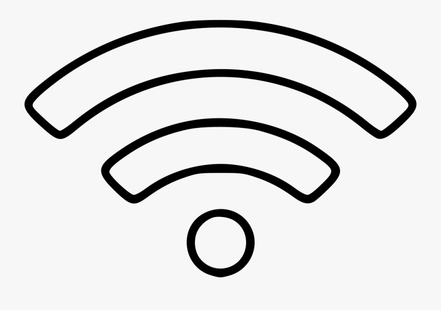 White Wifi Icon Png - Wifi Icon White Png, Transparent Clipart