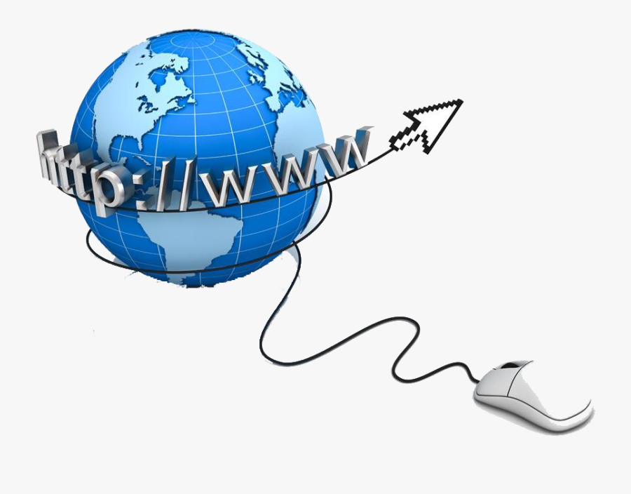 Website Stock Photography Clip - Concepto De World Wide Web, Transparent Clipart