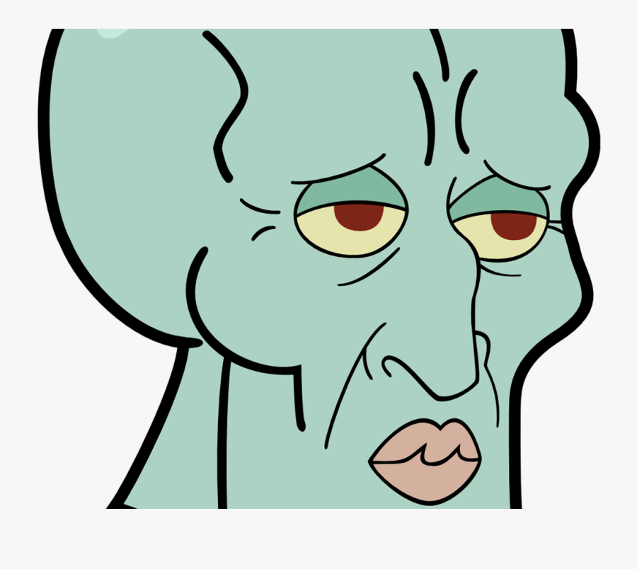 Zelius Handsome Squidward Meme Merch Spongebob Squarepants - Handsome Squidward, Transparent Clipart